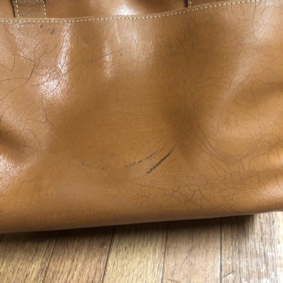 Longchamp Roseau Leather Tote Handbag {Authentic} - Picture 12 of 17